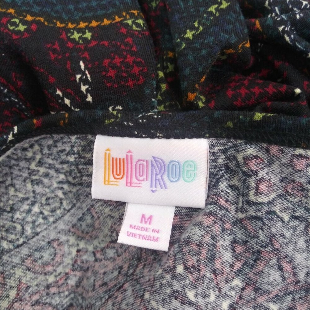 Lularoe Irma Paisley Tunic Top Size Medium - Picture 5 of 7
